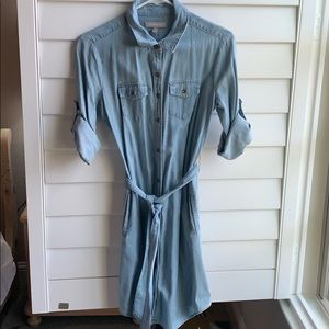 Banana Republic size 0 blue jean dress